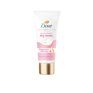 Serum Ngăn Mùi Dove Giúp Da Sáng Mịn Đều Màu 40ml Deodorant Dry Serum 3% Niacinamide + 10X Collagen